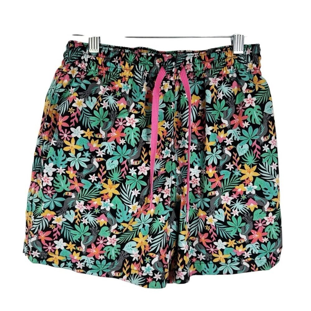Chubbies' Men's S Classic Swim Trunk Basket Lined Multi Tropical Print 5.5" NWOT